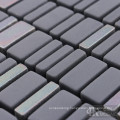 Mixed Iridescent Glass Mosaic Tiles Blue